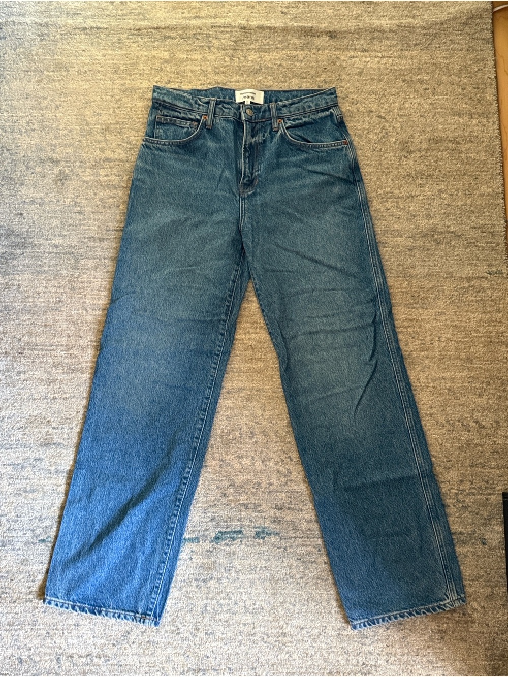 Reformation Val 90s mid rise straight jeans size 28
